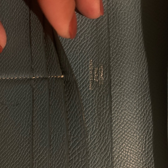 Hermes Bags Hermes Baby Blue Wallet Poshmark